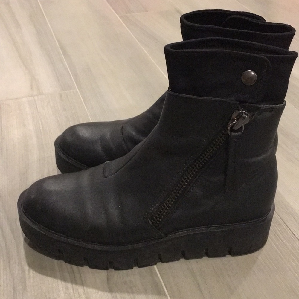 Platform Ankle Boots